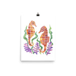 Seahorse Art Print
