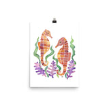 Seahorse Art Print