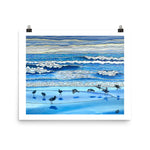 Moss Landing Shorebirds Art Print