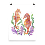 Seahorse Art Print