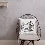 pelican throw pillow