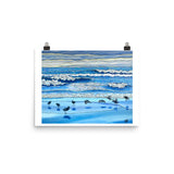 Moss Landing Shorebirds Art Print