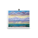 ocean storm seascape art print