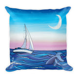 Sunset Sail Pillow