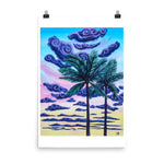 Sunset Palms Art Print