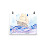 Ship Art Print