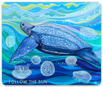 leatherback sea turtle sticker